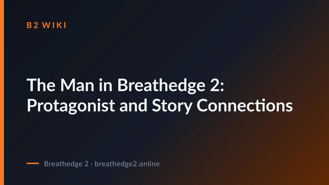 The Man in Breathedge 2: Protagonist and Story Connections