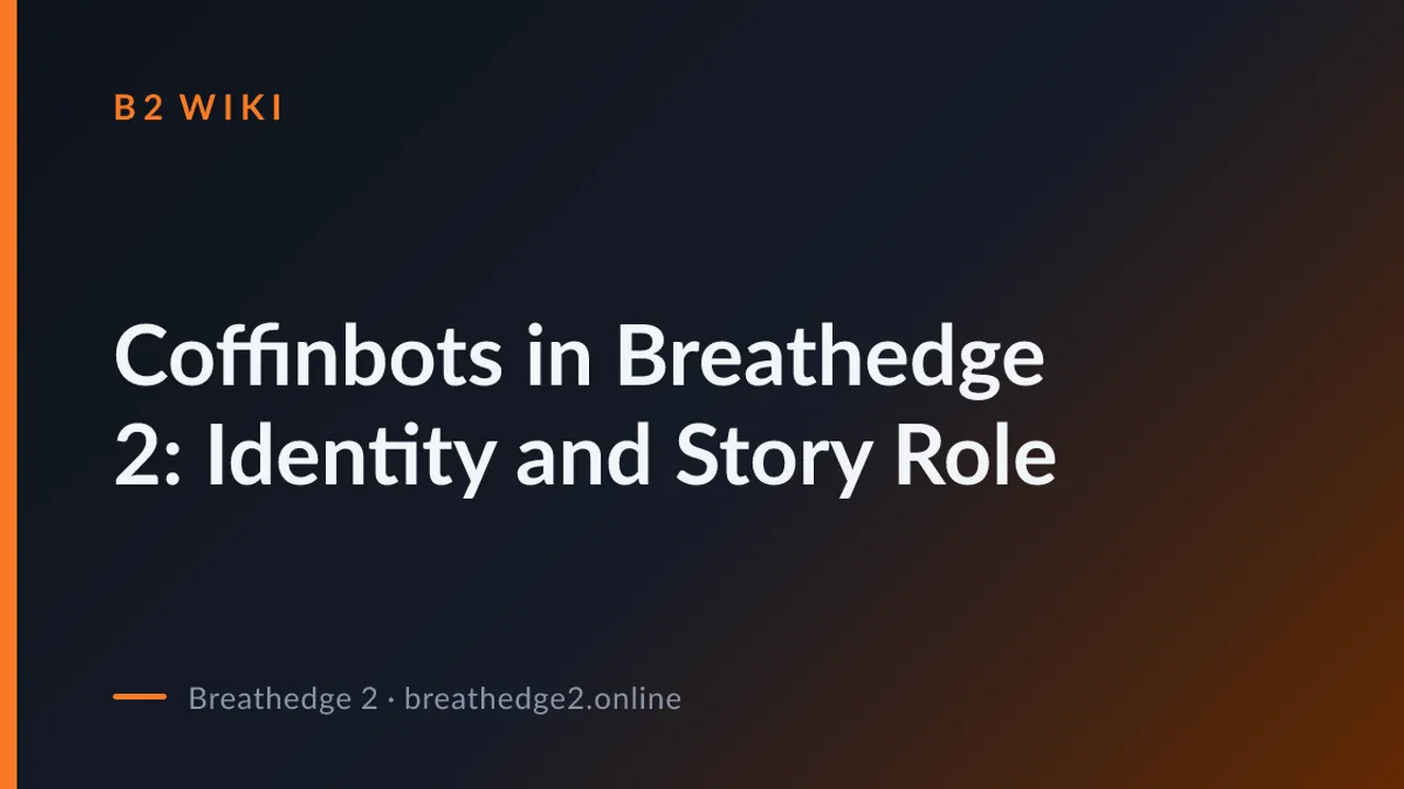 Coffinbots in Breathedge 2: Identity and Story Role